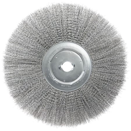 Weiler 15" Narrow Face Wheel, .014" Steel Fill, 1-1/4" Arbor Hole 1349